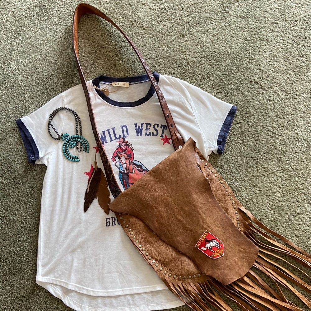 Stylish Western Leather Purse